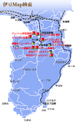 伊豆Map検索