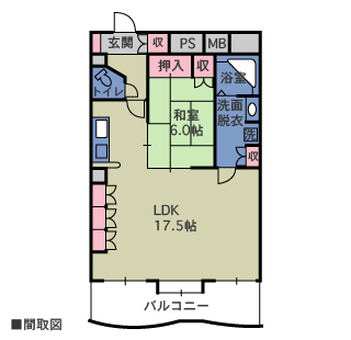 物件間取・物件Map