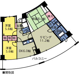 物件間取・物件Map