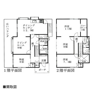 物件間取・物件Map