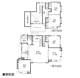 物件間取・物件Map