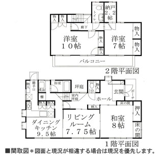 物件間取・物件Map
