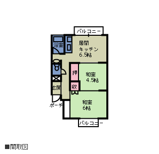 物件間取・物件Map
