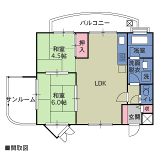 物件間取・物件Map