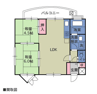 物件間取・物件Map
