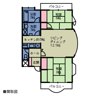 物件間取・物件Map