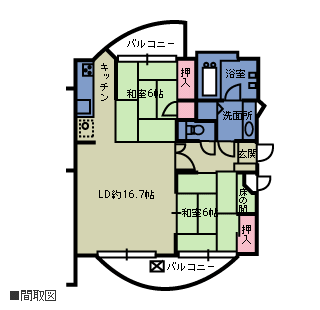 物件間取・物件Map
