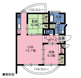 物件間取・物件Map