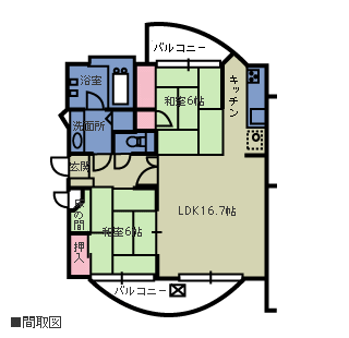 物件間取・物件Map