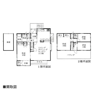 物件間取・物件Map