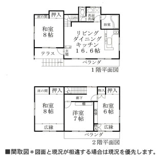 物件間取・物件Map