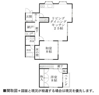 物件間取・物件Map
