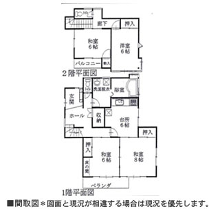物件間取・物件Map