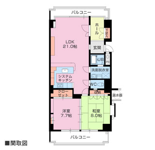 物件間取・物件Map