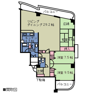 物件間取・物件Map