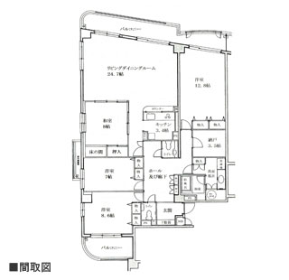物件間取・物件Map
