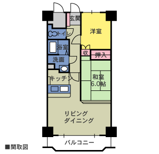 物件間取・物件Map