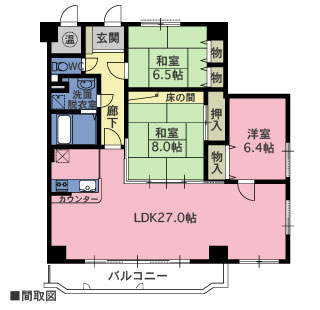 物件間取・物件Map