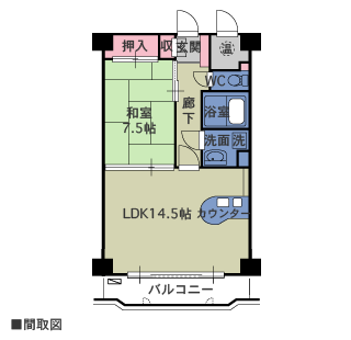 物件間取・物件Map