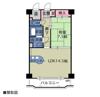物件間取・物件Map