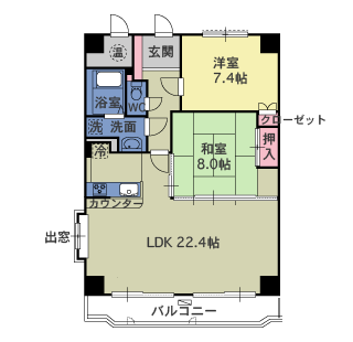 物件間取・物件Map
