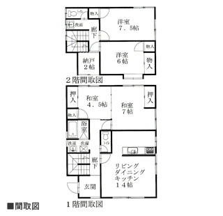 物件間取・物件Map