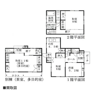 物件間取・物件Map