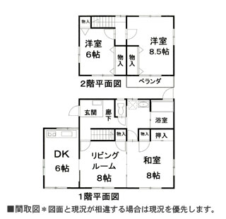 物件間取・物件Map