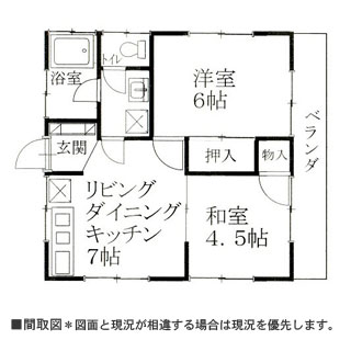 物件間取・物件Map