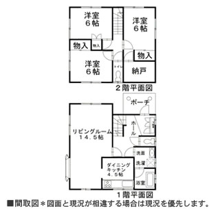 物件間取・物件Map