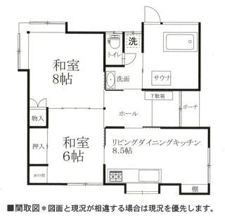 物件間取・物件Map