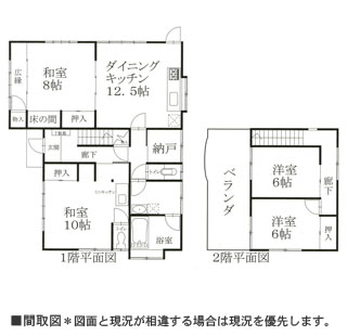 物件間取・物件Map