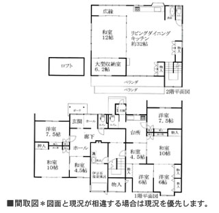 物件間取・物件Map
