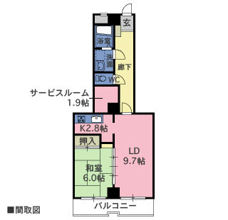 物件間取・物件Map