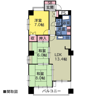物件間取・物件Map